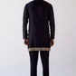 STYLISH BLACK EMBRODRY KURTA WITH BLACK PAJAMA