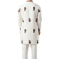 WHITE SILK EMBROIDERED KURTA PAJAMA SET FOR MEN'S