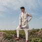 DUPLICE PRINTED IRISH COTTON PRINTED KURTA  PAJAMA SET FOR MEN'S